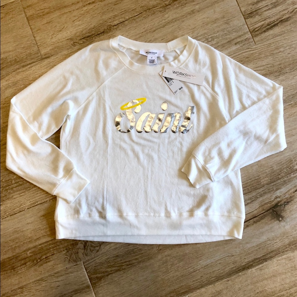 WORKSHOP Republic Sweatshirt-Size Small